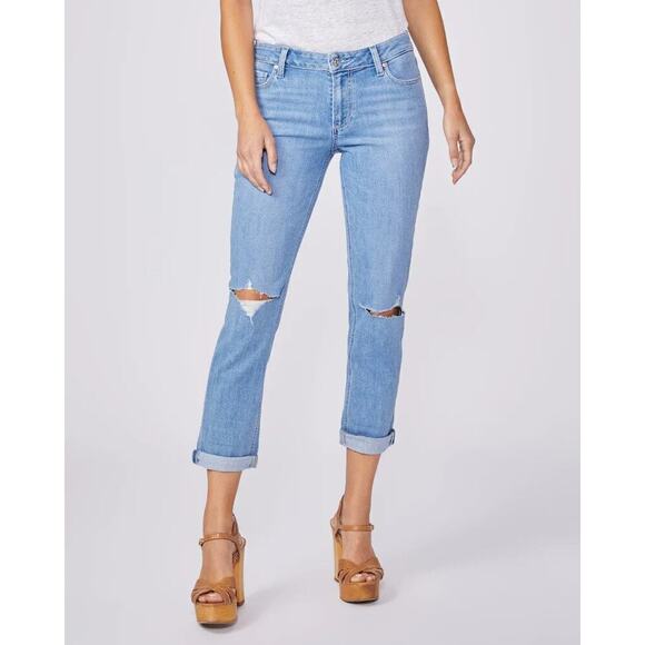 PAIGE Denim - Paige Brigitte Jeans Ratatouille Destructed Size 26